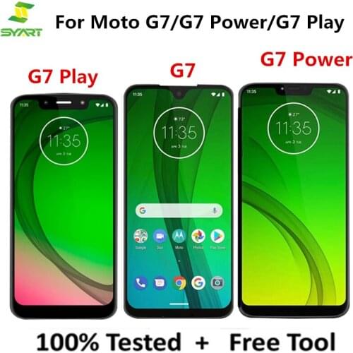 For Motorola moto G7 Power G7 PLAY XT1955 LCD Display Touch Screen Digitizer Assembly Replacement For Moto G7 power LCDs Screen