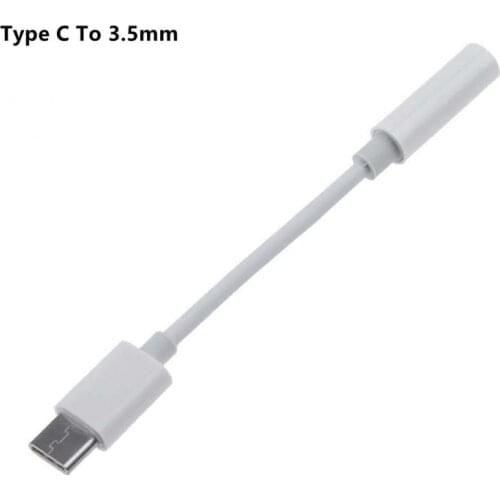 Cable Adapter USB-C Type C To 3.5mm Jack Headphone Cable Audio Aux Cable Adapter For Xiaomi Huawei For Smart Phone Accessories