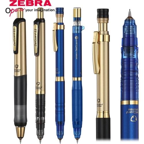 1Pcs ZEBRA DelGuard 5th Anniversary Limited Edition Continuous Core Mechanical Pencil 0.5mm Drawing Sketch Activity Pencil MA85