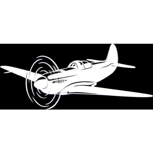 Beautiful Car Stickers Airplane Air Pilot Sky Pvc Cover Scratches Waterproof Bumper Window KK Vinyl 15.8cm X 6CM