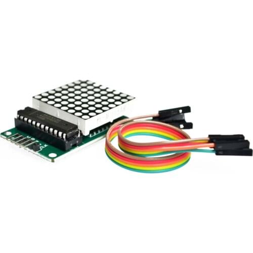 MAX7219 Dot Led Matrix Module MCU LED Display Control Module Kit