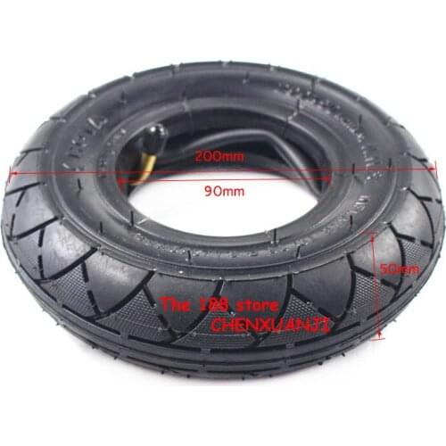 NEW 8x2 Scooter tire 200X50 (8 inch) Tyre and inner tube for electric Gas Scooter & Electric Scooter hair front wheel
