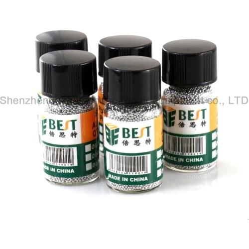 New High Quality BST-505 With Lead Tin Grain Low Temperature BGA Solder Ball For BGA Rework Repair Tools