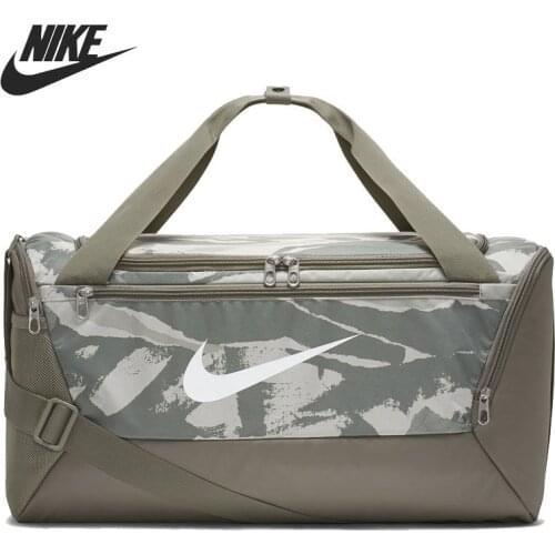 Original New Arrival NIKE NK BRSLA S DUFF-9.0 AOP1 SU21 Unisex Handbags Sports Bags