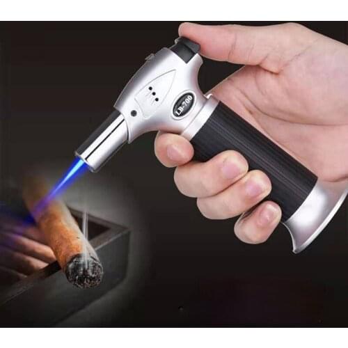 Spray Gun Welding Torch Inflatable Straight Into The Lighter Cigar Barbecue Baking Special Igniter Gadget for Men Soplete Cocina