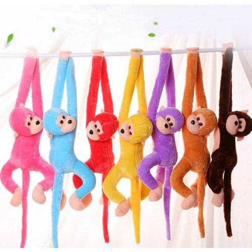 Disney Plush Stuffed Toys Long Arm Tail Monkey Dolls Kids Pillow Kawaii Peluches Cute Stuffed Toys Christmas Gifts For Children