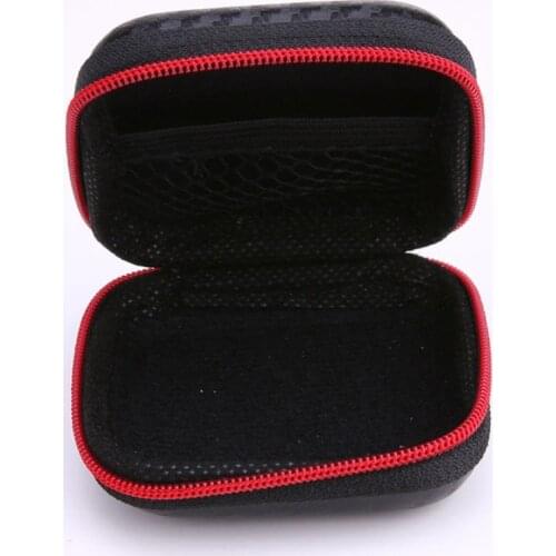 Portable Case for Earphones Case Mini Zippered Storage Hard Bag Headset Box for Earphone Case SD TF Cards