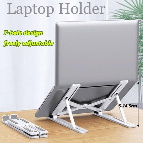 Portable Laptop Stand Foldable holder Notebook Stand Support Base For Macbook Pro Lapdesk PC Computer Laptop Holder Cooling Pad