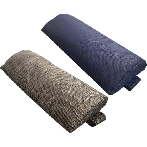 Durable Recliner Pillow Headrest Beach Folding Chairs Teslin Pillow Garden Backyard Picnics Sling Lounge Chair Head Cushion Pad