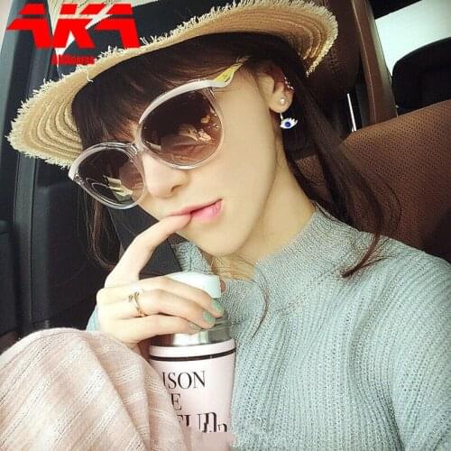 AKAgafas Cat Eye Sunglasses Women 2021 Vintage Candy Color Lens Glasses for Women/Men Retro Outdoor Oculos De Sol Feminino UV400