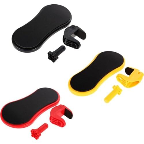 The Desk Can Be Connected To The Computer Desk Arm Bracket Mouse Pad Chair Extension Arm Wrist Rest Abs Board Keyboard Hand Rest