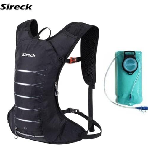 Sireck 2L Water Bag Bladder 3L Hydration Backpack Waterproof Running Bag For Gym Camping Sport Cycling Hiking Mochila