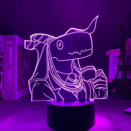 Anime The Ancient Magus Bride Elias Ainsworth 3D Lamp Led Night Light for Bedroom Decor Colorful Nightlight Gift
