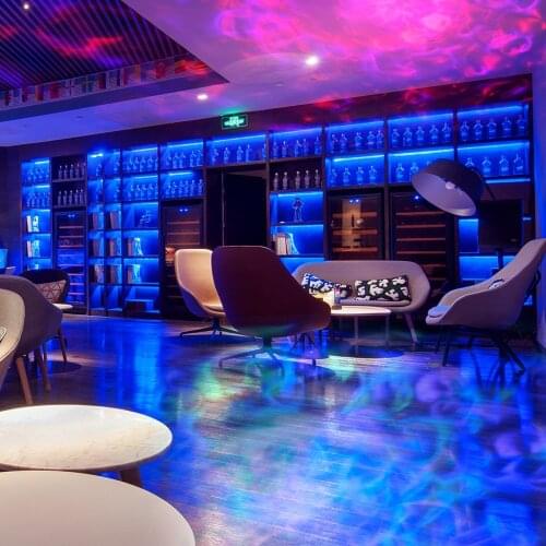 Led Flame Light Outdoor RGBW Led Party Light Home Christmas Party Garden Decorations AC110-240V EU PLUG Water Ripple Light