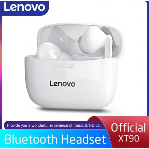 Lenovo XT90 TWS Wireless Earphone For Xiaomi/Samsung/iphone Bluetooth-compatible IPX5 Waterproof Sport Headset Hifi Bass Earbuds