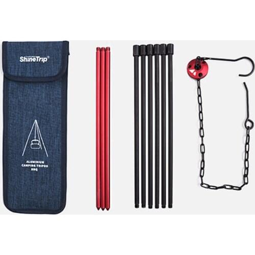 Camping Tripod Marching Triangle Support Hanging Cooking Pot Hiking Picnic Naturehike Travel Gadget 1PC Picnic Tripod