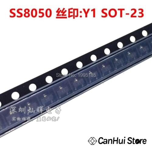 100PCS SS8050 SOT23 MMBT8050 SOT MMBT8050LT1G SMD Y1
