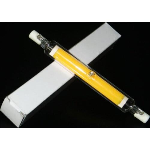 220~240V 8W J118 118mm R7s COB LED LIGHT BULBS Replacement Halogen Lamp Tube