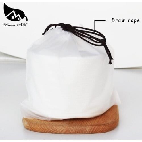 Dream NS 250pcs Pure Cotton Disposable Facial Towel Thickening Pearl Pattern Facial Towel Ms. remover towel 50pcs per roll