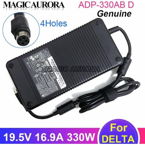330W DELTA ADP-330AB D 19.5V 16.9A Power AC/DC Adapter for MSI GT80 GT75 GT62VR GT73VR 7RF TITAN PRO MS-17A2 MS-1814 Charger