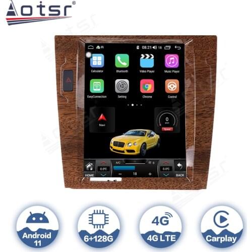 AOTSR Tesla 2 Din Android 9 Car Radio For Volkswagen Phaeton GPS Navigation Multimedia DSP Player CarPlay 12.1 inch IPS Unit