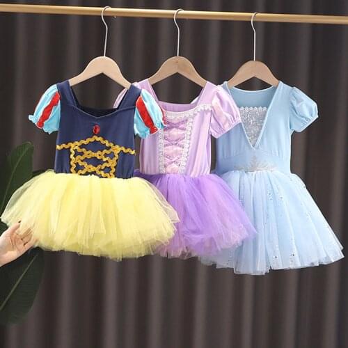 Ballet Tutus for Girls Snow White Dress Up Clothes for Kids Girls Tutu Dress for Girls Dance Cosplay Ballet Bodysuit