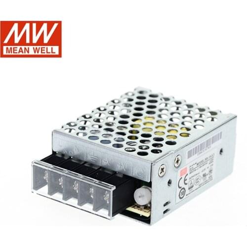 MEAN WELL RS-15-3.3 9.9W 3.3V Switching Power Supply 110V/220V AC to 3.3V DC 3A Power Unit 5G Viberation Compact Size