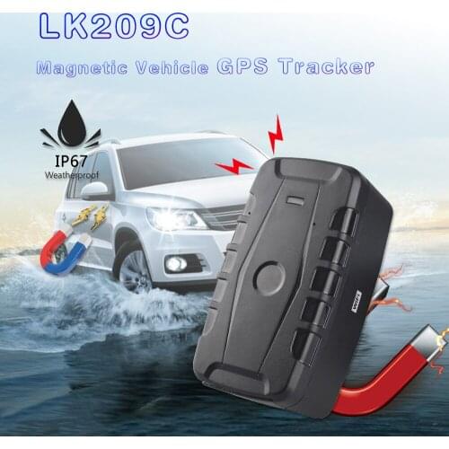 GPS Tracker Car LK209C 20000mAh 240 Days Standby Vehicle Car Tracker Waterproof 2G GPS Locator Tracker Magnets Drop Shock Alarm