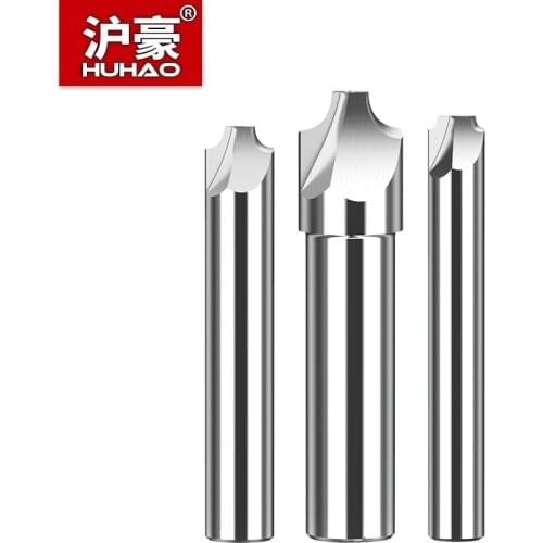 HUHAO R1-R15mm Arc Inner R Angle Endmill Anti-R Concave Radius Chamfer Milling Cutter CNC Router Bit Convex R Surface Dedicated
