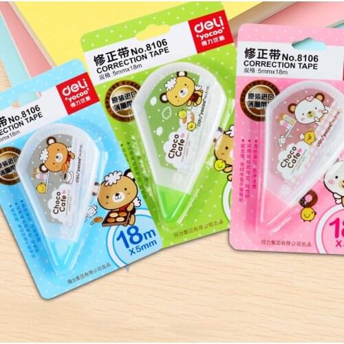 8106 correction tape with large-capacity students cartoon correction tape Learning Stationery Office Supplies