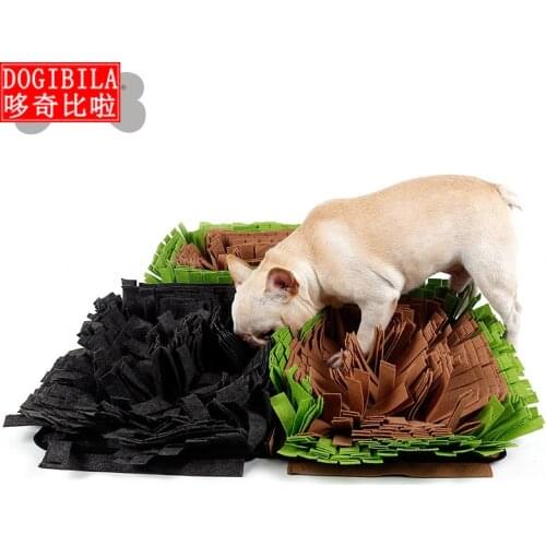 Dog sniffing pad pet training blanket Puzzle Dog Toys consume physical strength pet pad pet supplies christmas dog toy