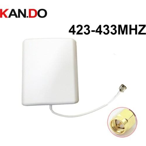 HAM radio antenna UHF 423-443Mhz Antenna 6dbi PANEL amateur radio antenna two way radio SMA N connector 433mhz antenna