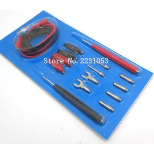 1 Set Multifunction Digital Multimeter Probe Test Lead Cable Alligator Clip FULI