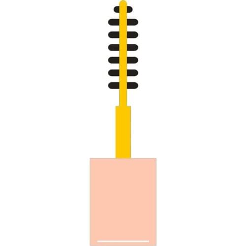 Wholesale die Cutting die Eyelash brush metal craft paper die Scrapbooking/DIY Embossing mould Easter Valentines Day gift