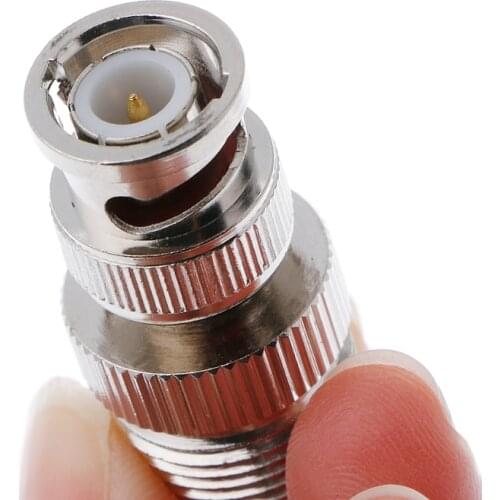 BNC Male Plug To UHF SO239 PL-259 Female Jack RF Coaxial Adapter Cable Connector