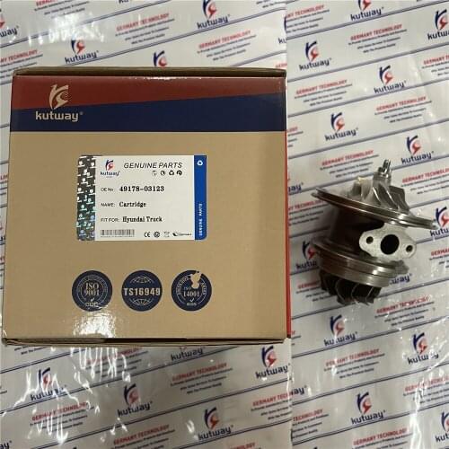 Kutway Turbocharger Chra/Cartridge For Mitsubishi Fuso Hyundai D4DA 4D34T 3.9L OEM:49178-03123