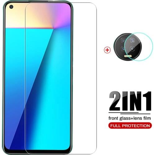 Full cover note 7 glass tempered glasses for infinix note 7 note7 glas hd anti-scratch screen protectors camera film 6.95" X690B