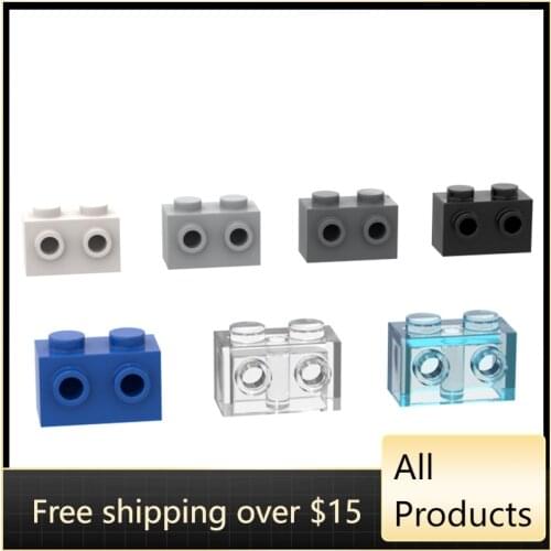 10PCS Assembles Particles 11211 1x2 Single Side Building Blocks Bricks Kit Part High-Tech Education Toy For Children Gift