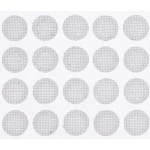 20PCS Dust Network Shell Earphones Headphones Case Steel Mesh Anti-Dust Dustproof Self-adhesive