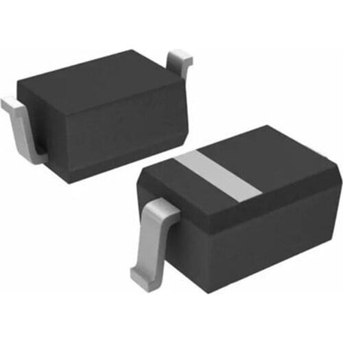 50pcs BZT52C3V3 1206 3.3V plastic seal SOD-123 BZT52C3V3-7-F Zener diode