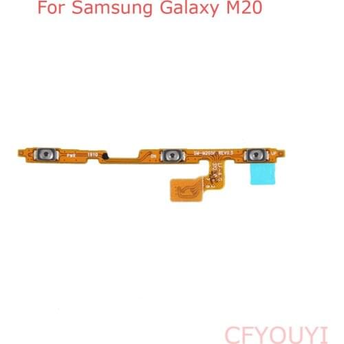 For Samsung Galaxy M20 Power & Volume Buttons Flex Cable Replacement Part