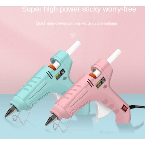 60/80/100W Hot Melt Glue Gun 100mm Glue Stick Mini Gun Thermoelectric Temperature Repair Tool DIY Plastic Wall Glue