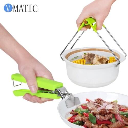 Creative Home Tool Device Kitchen Supplies Daily Necessities Bowl Plate Clip Hook 2Pcs/Set