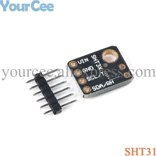 SHT31 Digital Temperature and Humidity Sensor Module SHT31-D I2C Interface Environmental Detection Smart Home