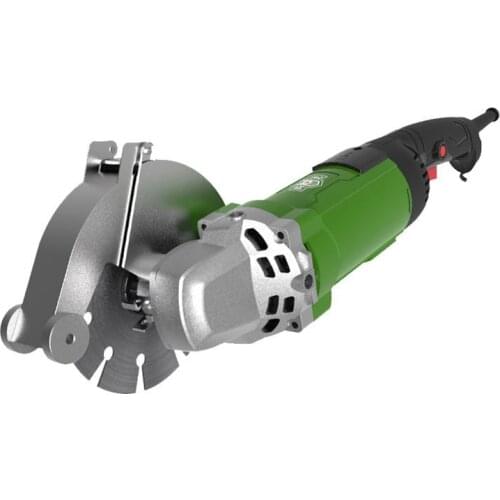 Monolithic slotting machine concrete with water and dust-free hydropower installation wall angle grinder to cutting machine high