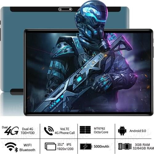 Newest YUSUNOUL Super Glass 10 inch Tablet MT6762 Octa Core 1920*1200 2.5K IPS Screen Dual 4G 3GB RAM 64GB ROM Android Tablet pc