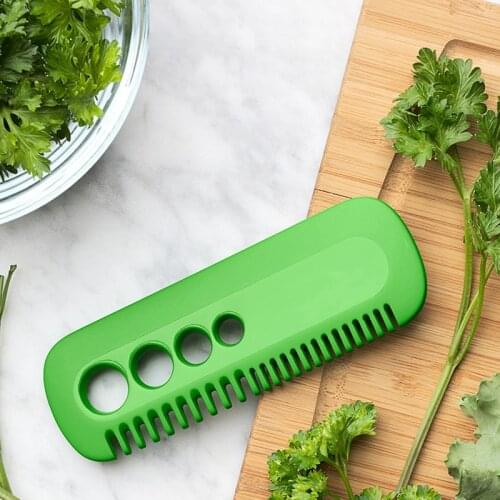 Vegetable Slicer Herb Stripper Peeler Tools Vegetable Leaf Remover Cutter Home Kitchen Peeling Gadgets Kitchen Accessories