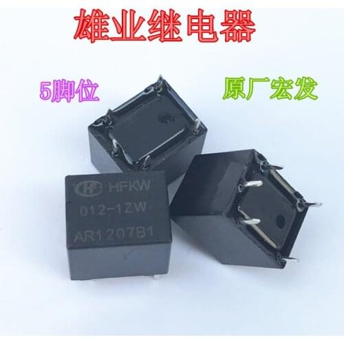 Relay HFKW-012-1ZW 5PIN 20A 16VDC