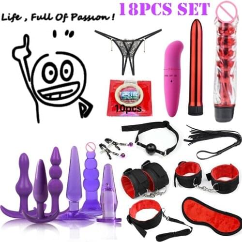 Sex Toys for women Games sex products Bondage Restraints Adult Games Anal Plug Restraints Kit Legs for Men Women Erotic Toy