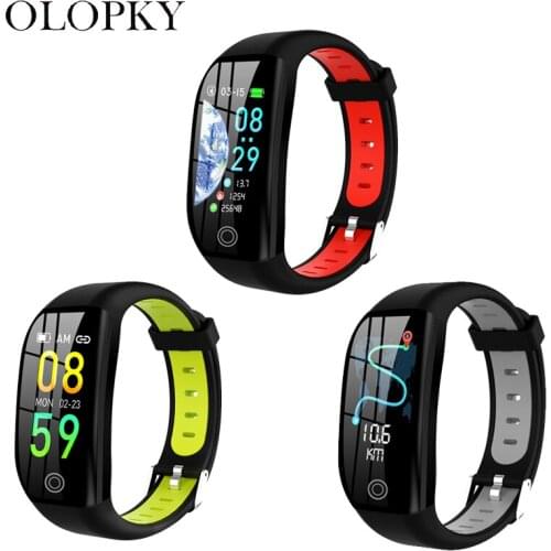 Smart Bracelet Fitness Activity Tracker 1.14" Sport Waterproof Blood Pressure Watch Sleep Monitor Smart Band Wristband ECG PPG